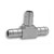Edelmann Brass Clamp Style Union Tee | 5/16 in Hose | MPN 847555