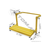 Automann 5791099 folding heavy duty wheel step
