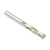 Forney 20493 Stubby Left Hand Drill Bit, 1/4 in High Speed Steel
