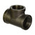 1-1/4″ Black Malleable Iron Pipe Tee (114T)