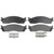 AC Delco Front Semi-Metallic Disc Brake Pad Set (14D965MH)