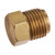 Edelmann 120400 | 1/4 in Inverted Flare Solid Plug Tube Fitting