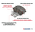 Wagner MX1691 ThermoQuiet Rear Disc Brake Pad Set (MX1691) Wagner MX1691 ThermoQuiet Rear Disc Brake Pad Set (MX1691)