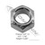 Automann 3/4-inch steel lock nut LN105