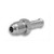 Edelmann 842550 Rigid Male Clamp Style Hose Fitting | 5/16 in