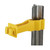 Dare Products Yellow T-Post Fence Insulator — UV-Resistant Plastic Insulator for T-Posts (SF25TP)