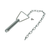 Bulldog Trailer Jack Pull Pin, 9/16" with 12-1/4" Chain, Fits 2,000 lb. & 5,000 lb. Topwind Jacks (500243)