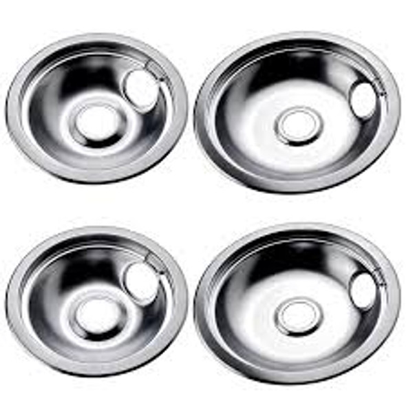 8 INCH CHROME DRIP PAN-WB31K10266