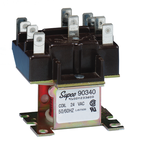 SUPCO -- 90340-- HVAC GENERAL PURPOSE SWITCHING FAN RELAY 24V COIL