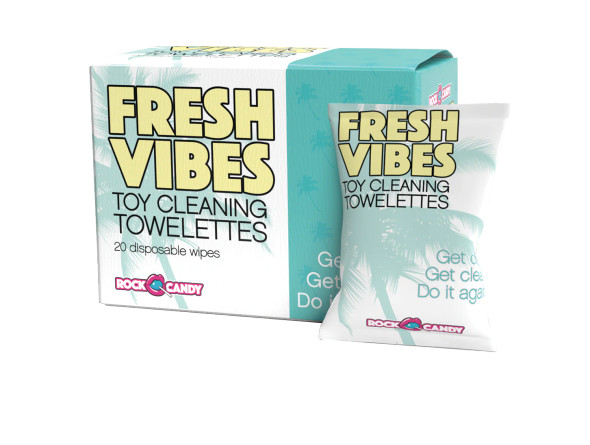 Fresh Vibes Toy Cleaning Towelettes