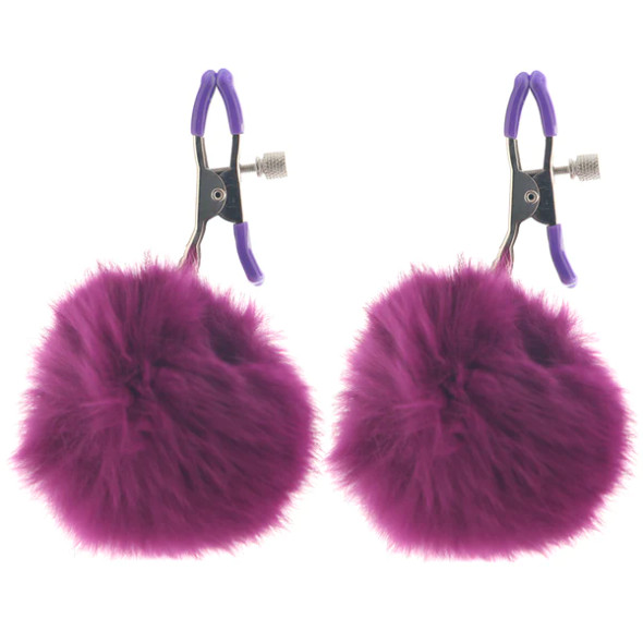 SexyAF Puff Ball Nipple Clamps