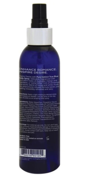 Pheromone Infused Body Spray 6oz.