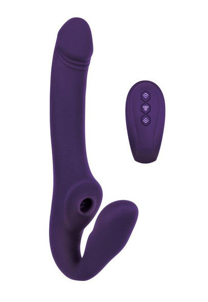 2 Become 1 Strapless Strap-On Vibrator