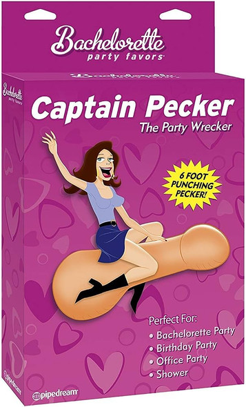 Captain Pecker 6ft. Inflatable Party Pecker