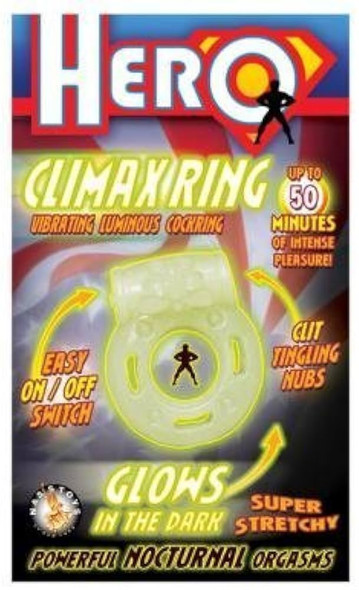 Hero Vibrating Luminous Cock Ring