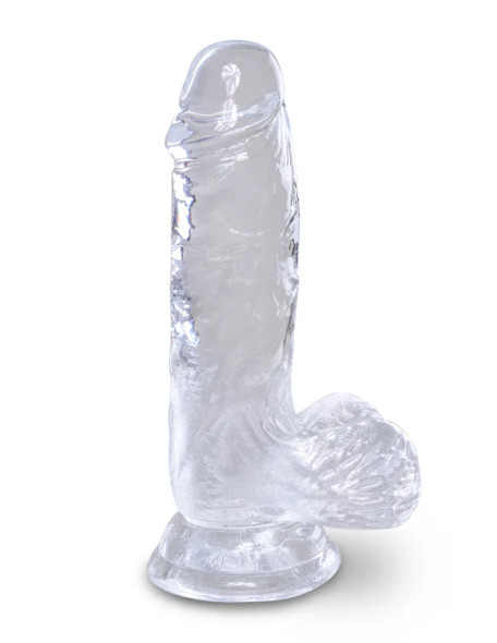 King Cock Clear 5" Cock w/ Balls
