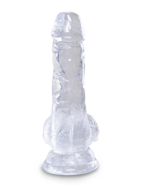 King Cock Clear 5" Cock w/ Balls