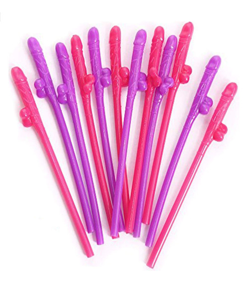 Super Fun Penis Party Straws
