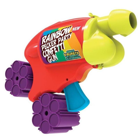 Rainbow Pecker Confetti Gun