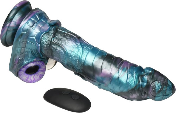 Astro-Thrust Thrusting & Vibrating Silicone Dildo