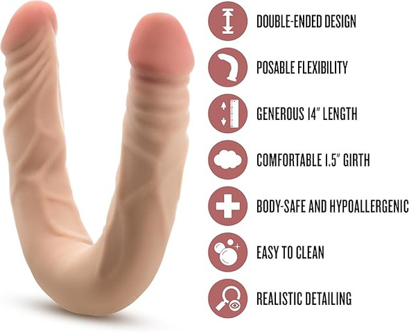 14" Posable Double Dong