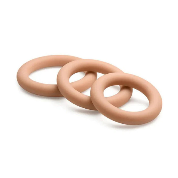 Discreet Silicone Cock Ring Set