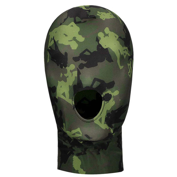 Army Theme Mask With Mouth Opening