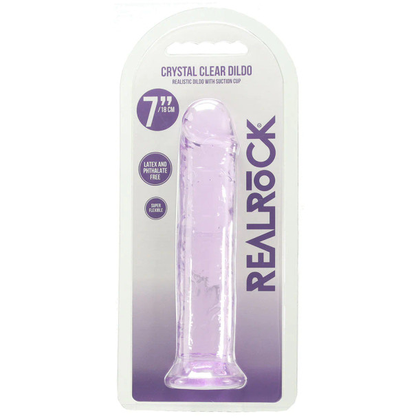 Crystal Clear Jelly 7" Dildo