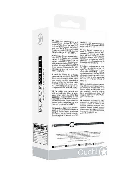 Adjustable Silicone Ring Gag