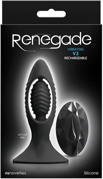 Renegade V2 Vibrating Plug w/ Remote