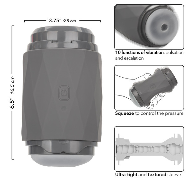 Vibro Squeeze Stroker