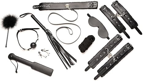 10pc. Plush Bondage Set