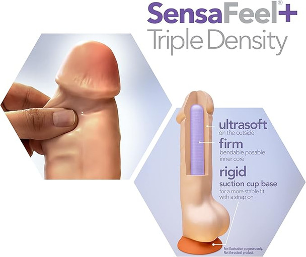 8" Thick Posable Dildo