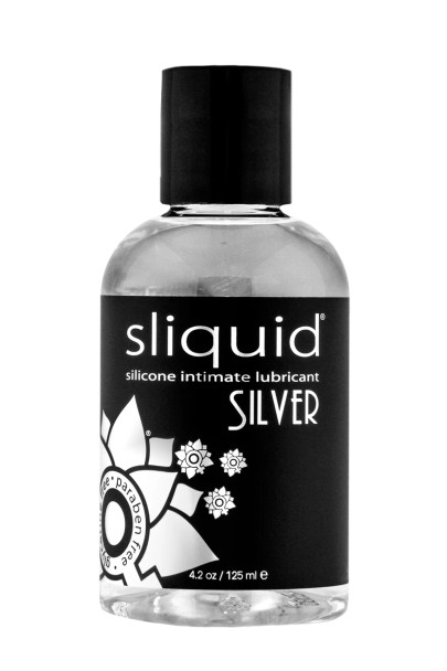 Silicone Intimate Lubricant - Silver
