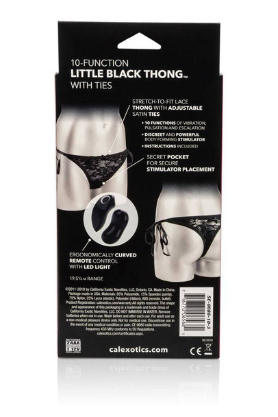 Remote Control Vibrating Thong