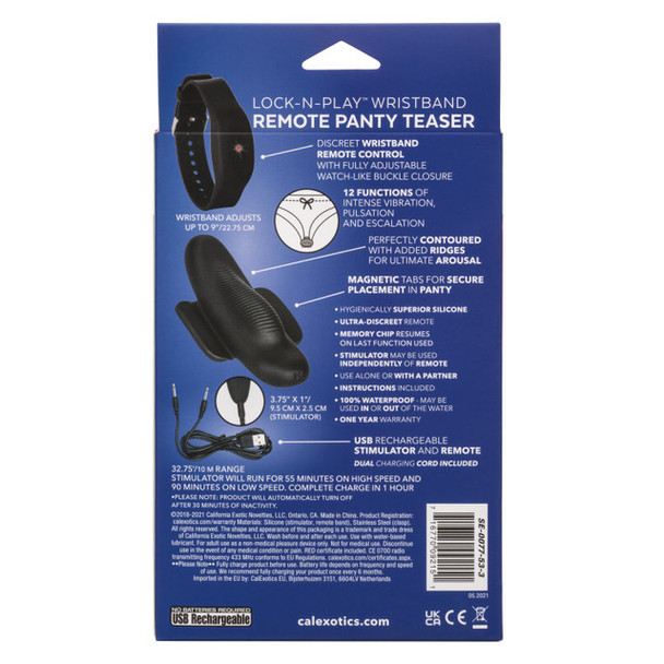 Lock-N-Play Remote Panty Teaser