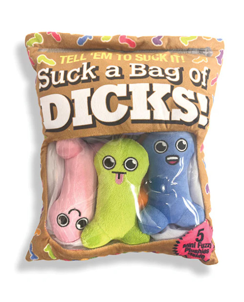 Suck A Bag of Dicks Plushy Pillow