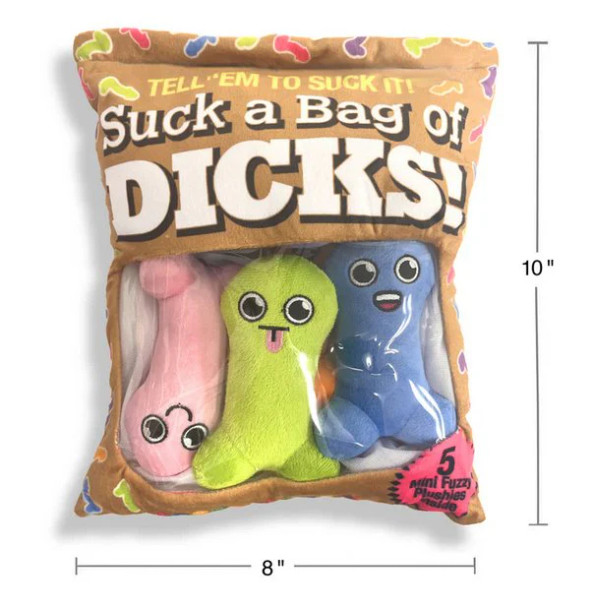 Suck A Bag of Dicks Plushy Pillow