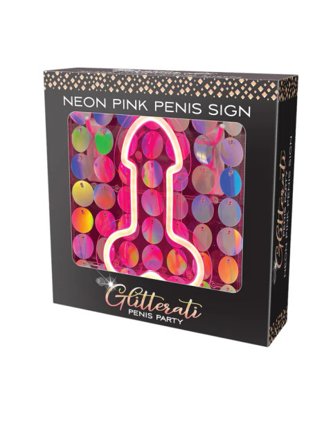 Neon Penis Light Up Sign
