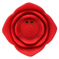 Rose Delight Silicone Thrusting Vibrator