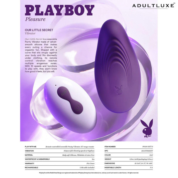 Our Little Secret Panty Vibrator w/ Remote