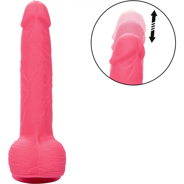 Rechargeable Rumbling & Thrusting Silicone Vibrator