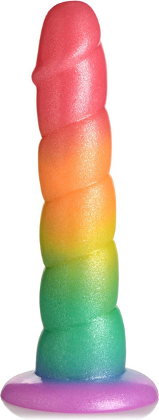 Swirl Rainbow Dildo