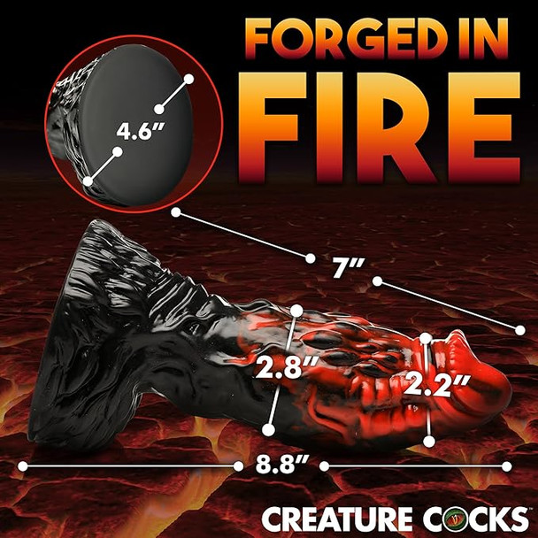 Vulcan Silicone Dildo