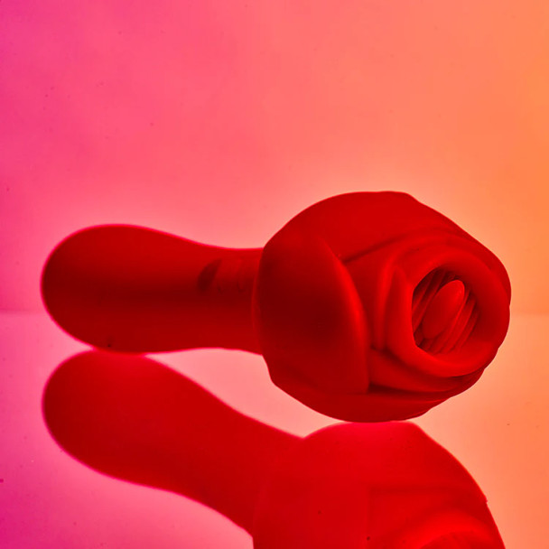 Rose Dual Ended Clitoral Vibe