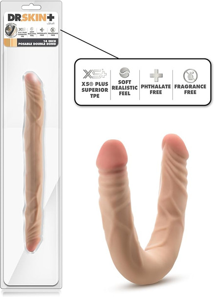 14" Posable Double Dong