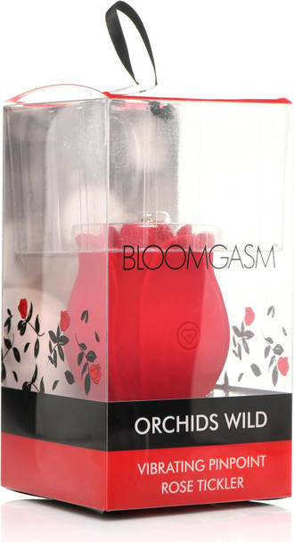 Orchids Wild Vibrating Pinpoint Rose Tickler