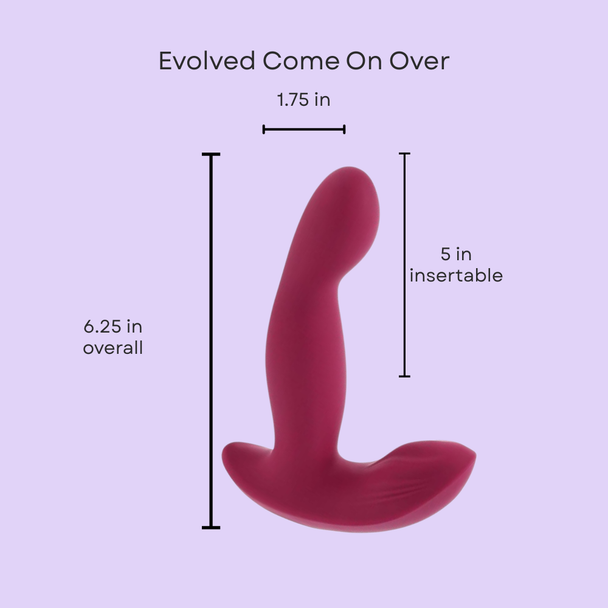 Come On Over Dual G-Spot Vibrator w/ Remote