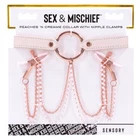 Peaches 'N Creame Collar w/ Nipple Clamps