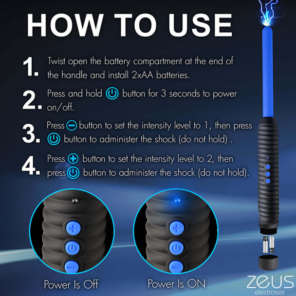 Shock Rod E-Stim Zapping Wand